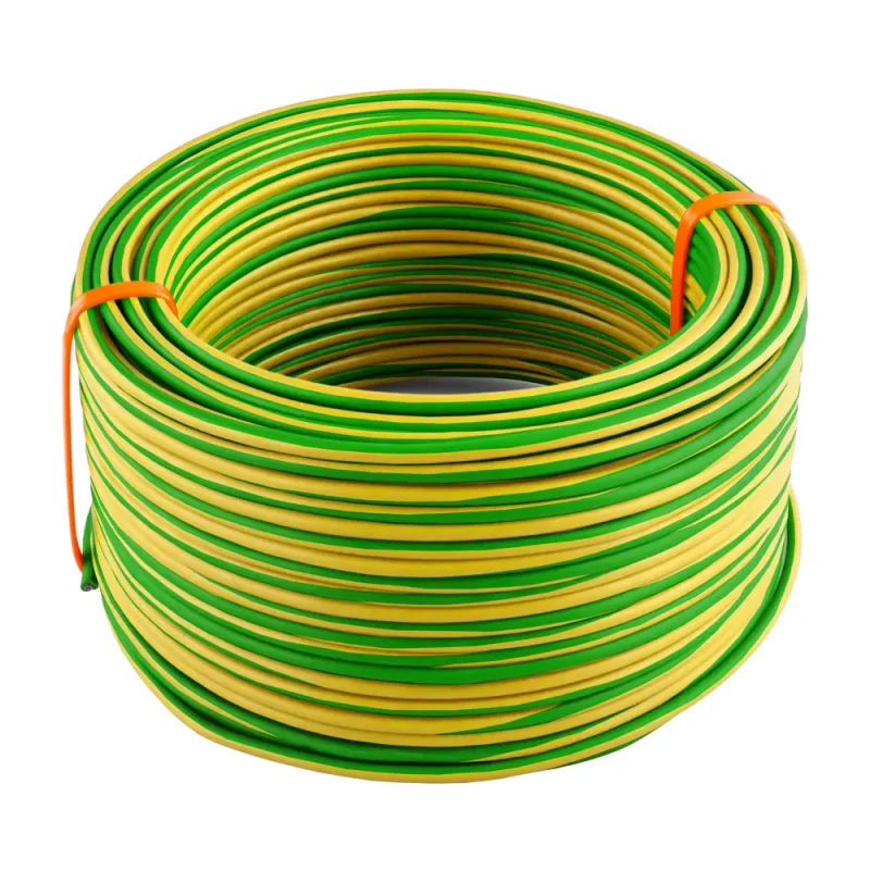 1 5mm green yellow house wire cable 5 to 100m