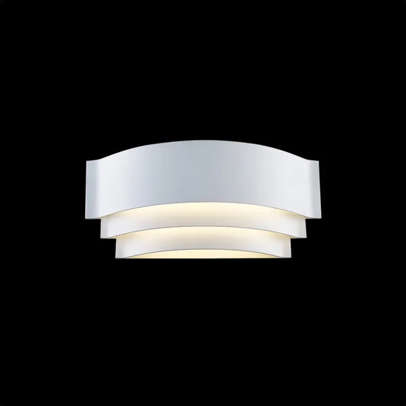 3 step led wall light 6w 3000k white