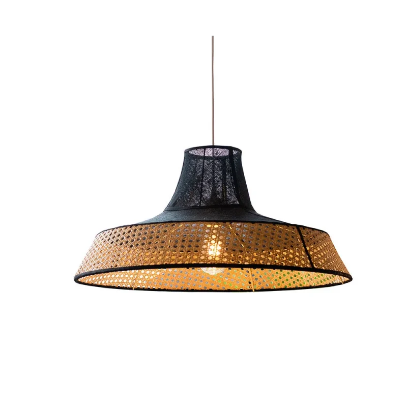 alexa cone island pendant brown black