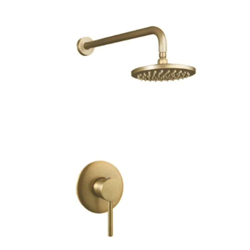 aurum shower head mixer set trendy design