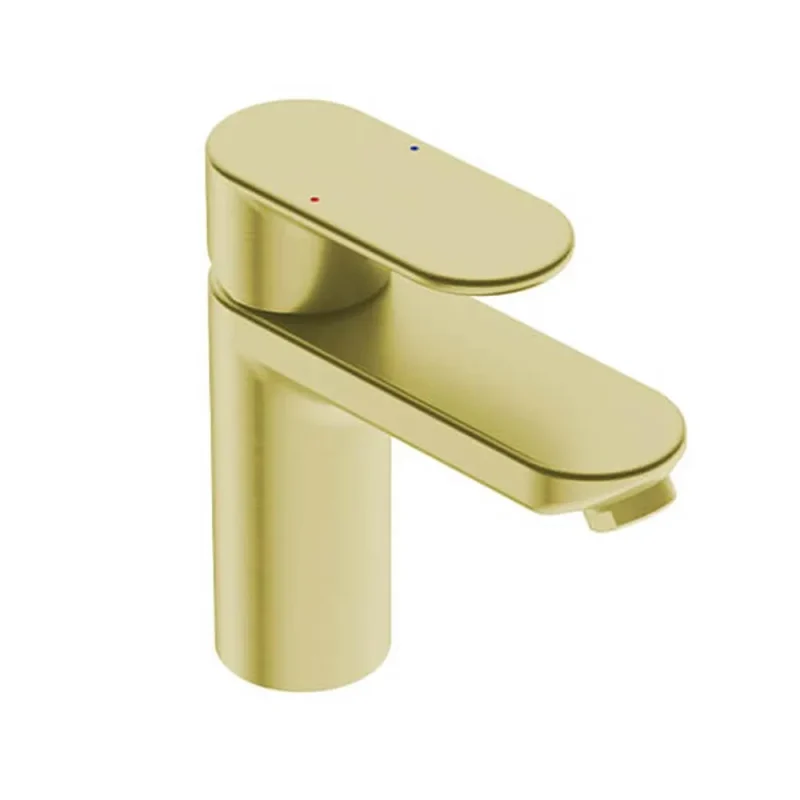 champagne gold liquidred basin tap modern elegance