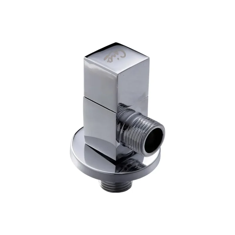 chrome quarter turn square angle valve