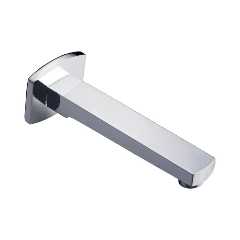 gio square wall spout modern fixture for bathrooms