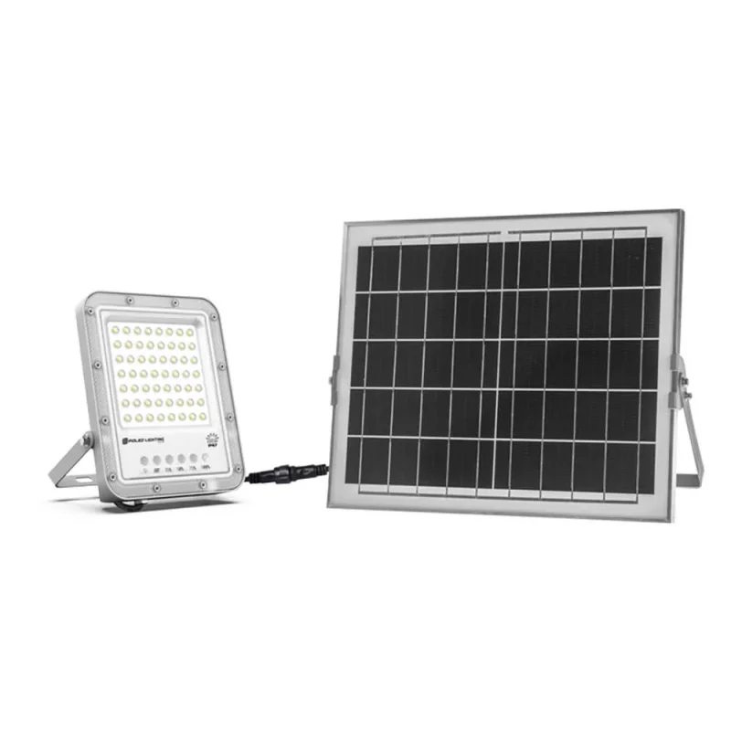 pioled karu 100w solar floodlight 1000lm 6000k motion sensor