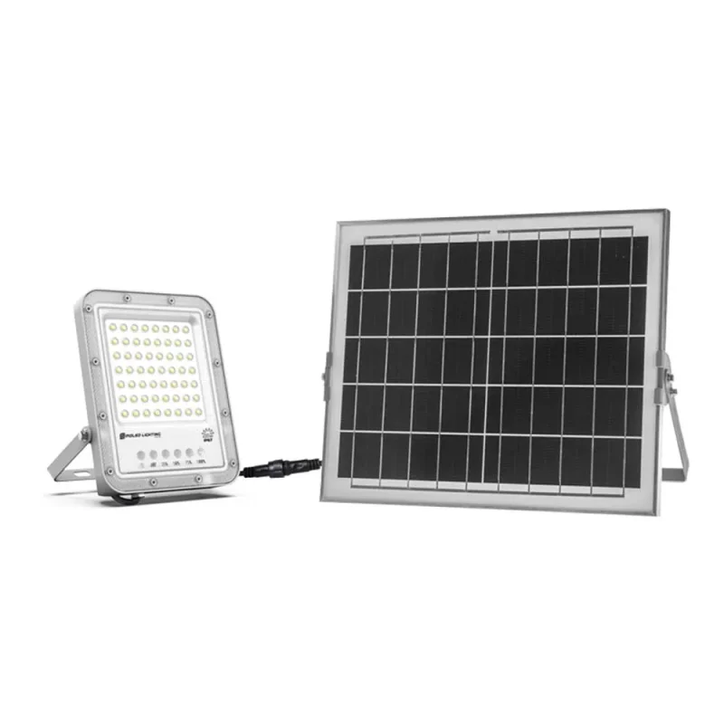 pioled karu solar led floodlight 100w 1000lm 3000k motion sensor