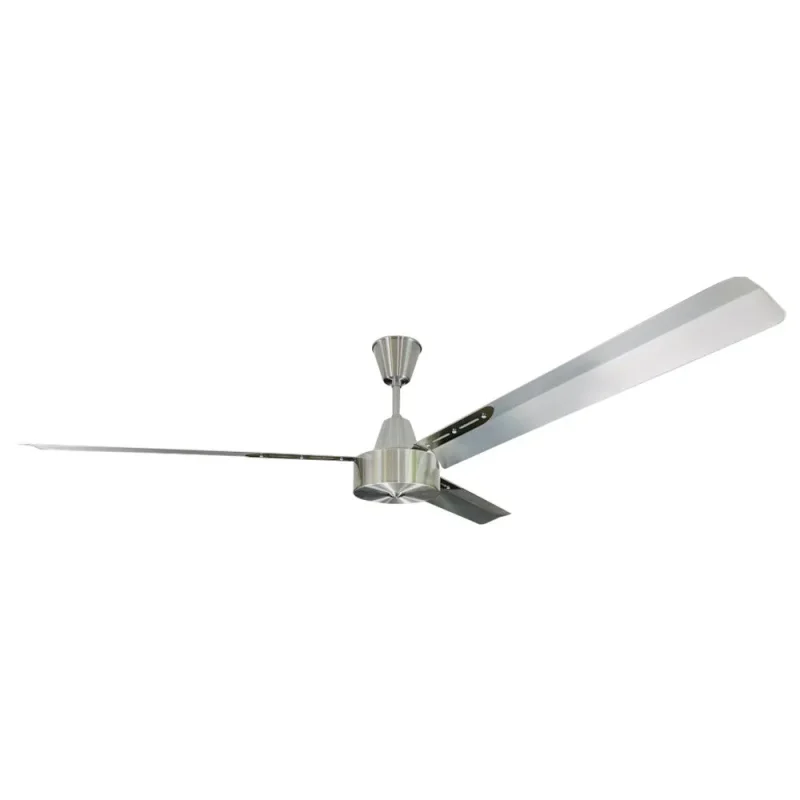 silver solent albatross 1650mm ceiling fan 3 blades