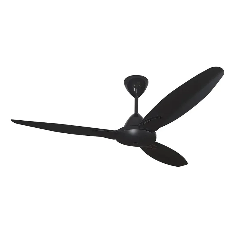 solent senorita 1200mm 3 blade black ceiling fan