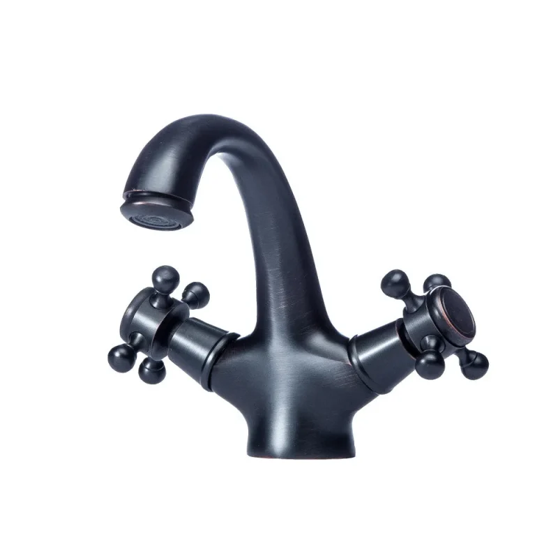 sombre dual handle basin mixer tap trendy taps