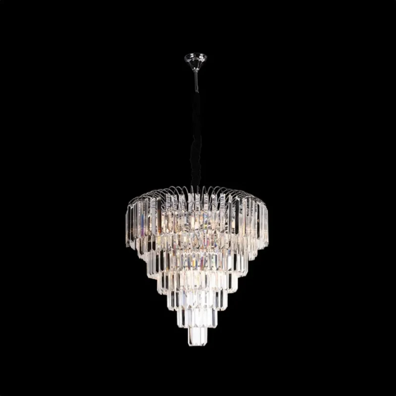 sophia large chrome crystal chandelier 480w e14 light