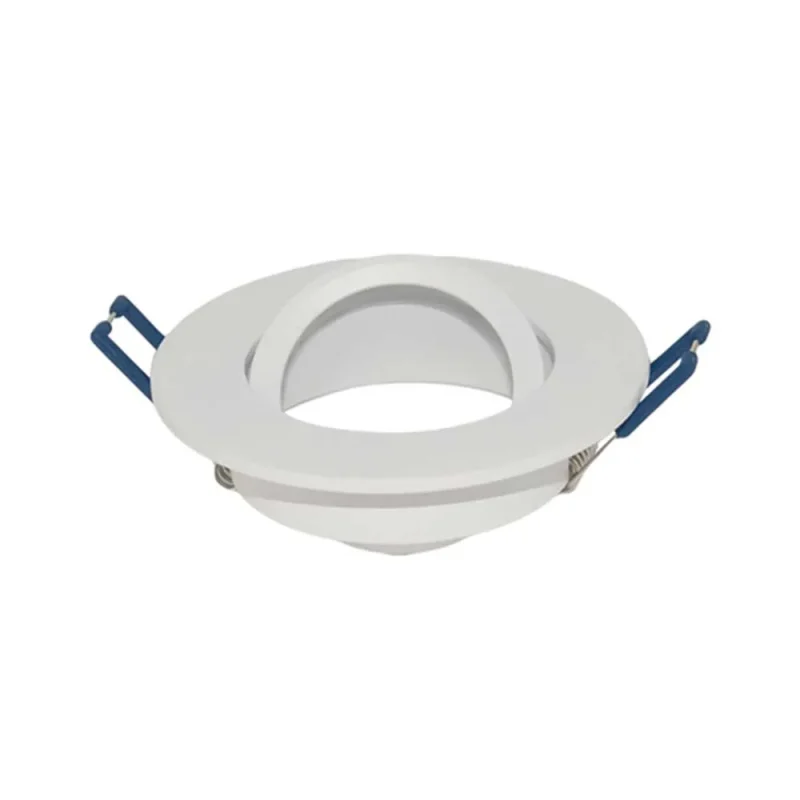 tiltable flat top led downlight white w7717 by pioled