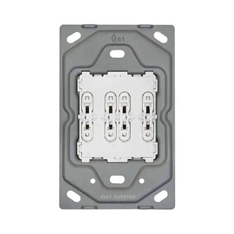 veti 3 way 4 lever light switch 4x2 yoke easy install