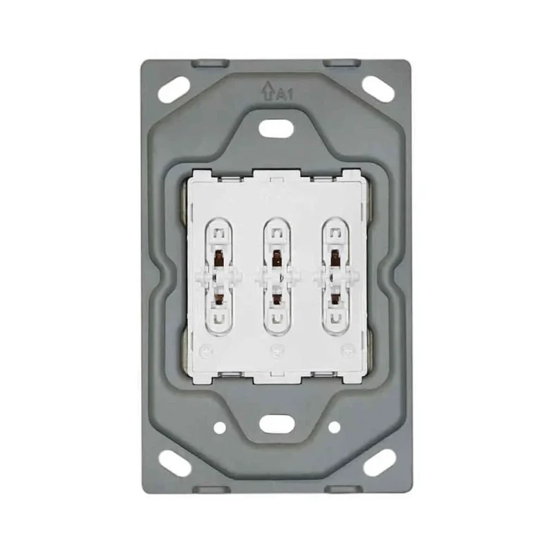 veti 3 way light switch 4x2 yoke 3 lever easy install