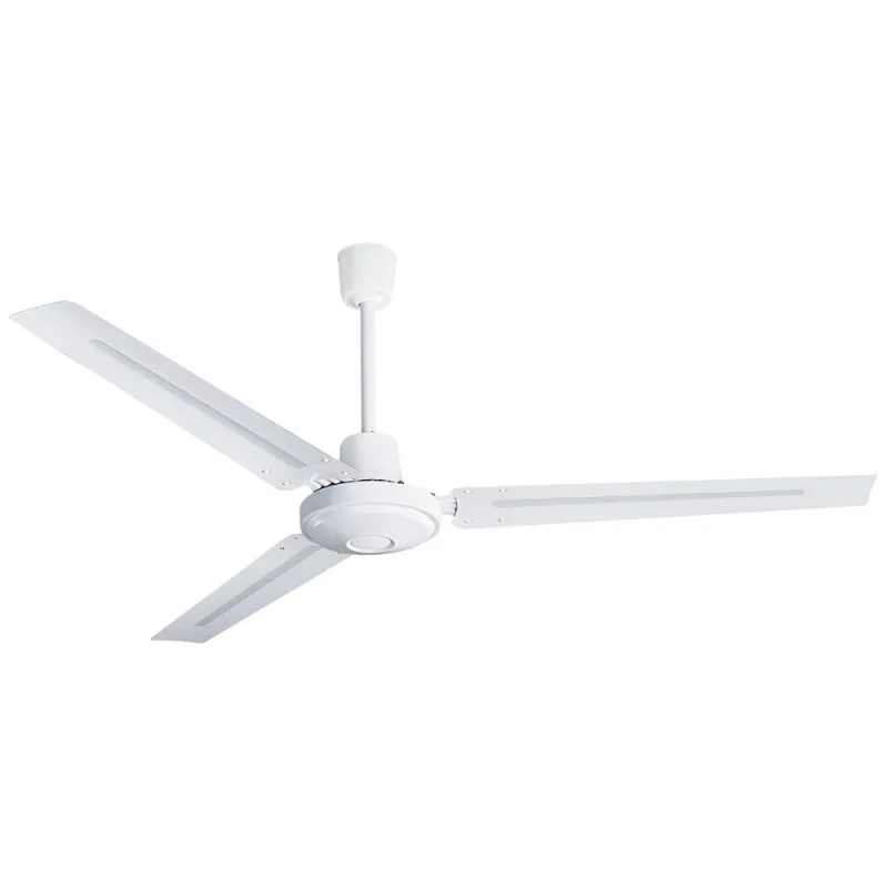 white 3 blade industrial ceiling fan 1420mm